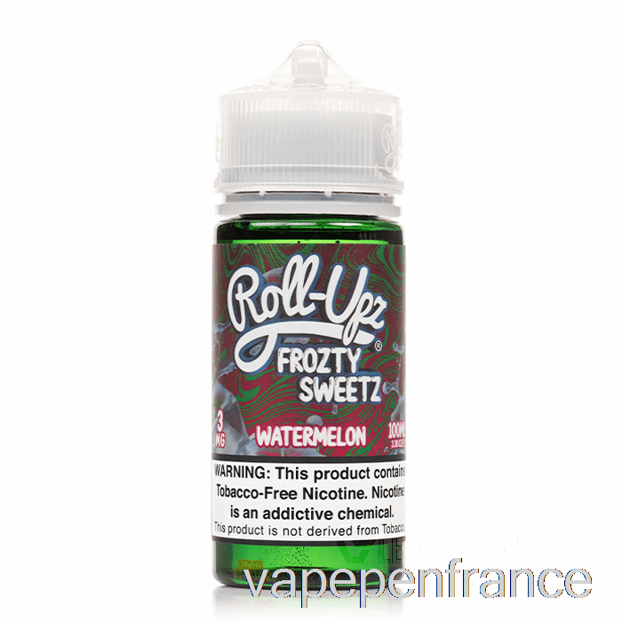 Glace Punch Pastèque - Jus Roll-upz - 100 Ml 6 Mg Stylo Vape